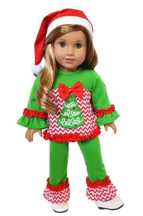 My Brittanys Oh Christmas Tree Lounge Set For American Girl Dolls