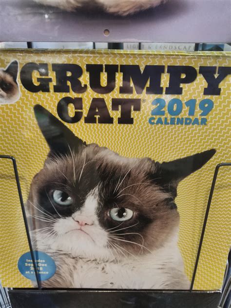 Grumpy Cat Calender Dead Meme On Something Noone Uses Anymore R
