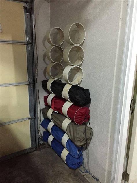 Folding lawn chair storage in 2020 | Camp chair storage, Chair storage