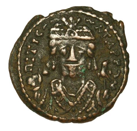 Byzantine Tiberius Ii Constantine 578 582 Æ Half Follis Jul 08 2019