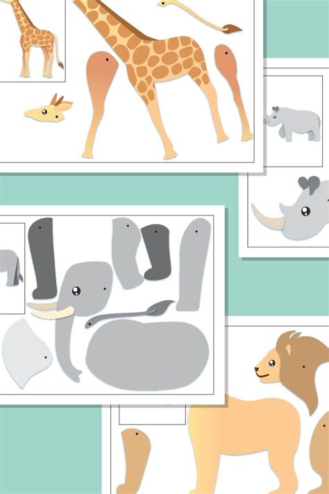 Pin On Jungle Safari And Zoo Animals Eyfs Resources And Ideas