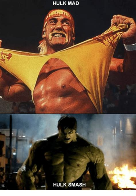 Hulk Mad Hulk Smash Meme On Sizzle