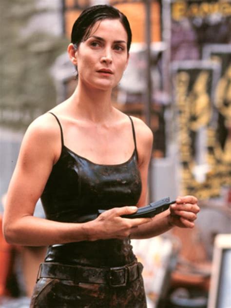 Carrie Anne Moss Trinity The Matrix 1999 Carrie Anne Moss Actresses Actors