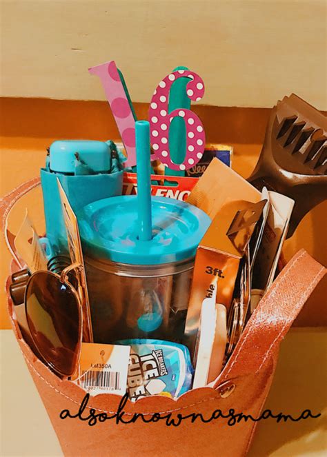 Trendy gifts for teenage boys, based on their age. 16th Birthday Gift Basket | Sweet Sixteen ...