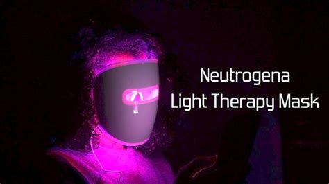 Neutrogena's light therapy acne spot treatment. Neutrogena Light Therapy Acne Mask Review - YouTube