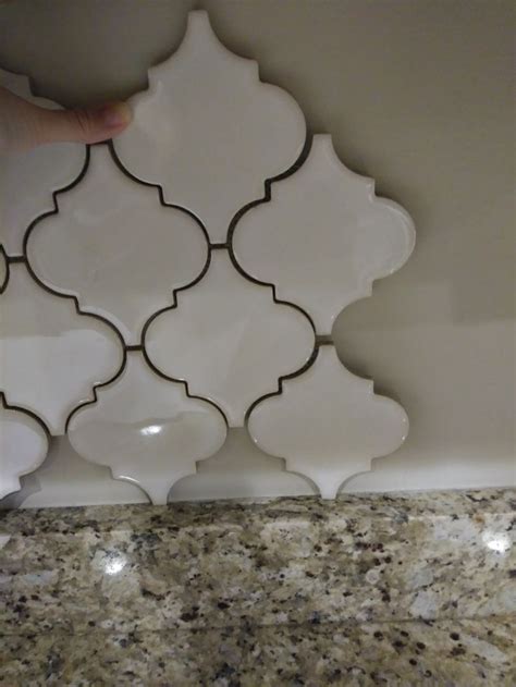 Maybe you would like to learn more about one of these? Antique white arabesque tile (With images) | White ...