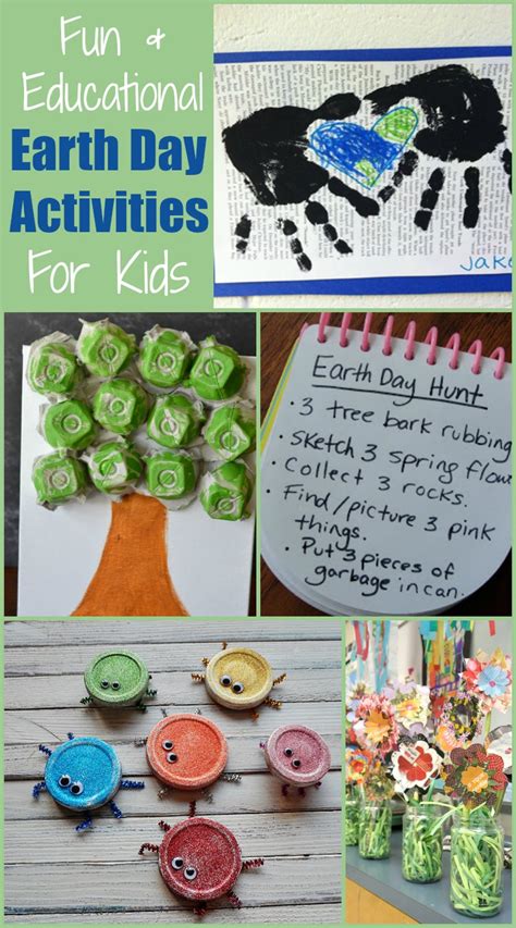 Fun And Educational Earth Day Activities For Kids