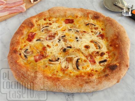 Pizza Carbonara · El Cocinero Casero Pasta Y Pizza