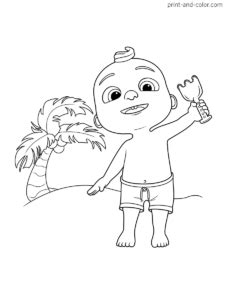 Cocomelon coloring pages | Print and Color.com