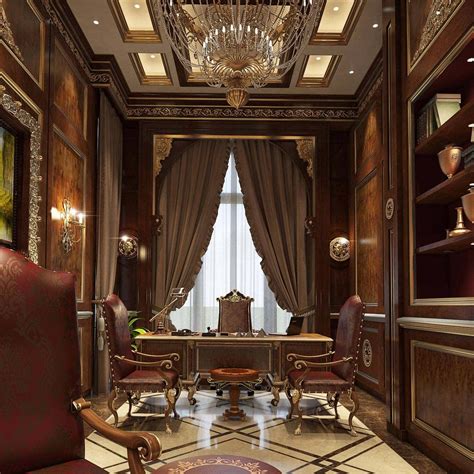 مكتب حصري بتصميم إيطالي ⋆ Luxury Classic Furniture Made In Italy