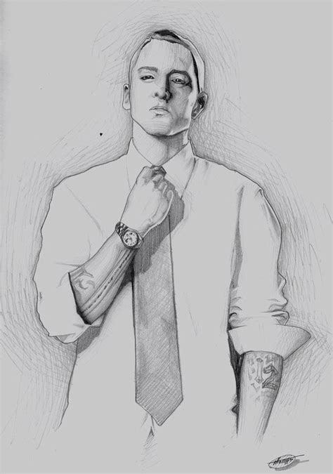 How To Draw Eminem Draw Hio