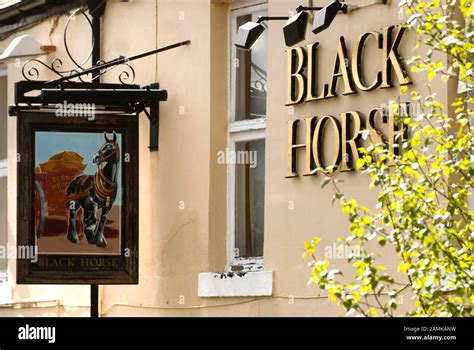 The Black Horse Pub West Boldon Stock Photo Alamy