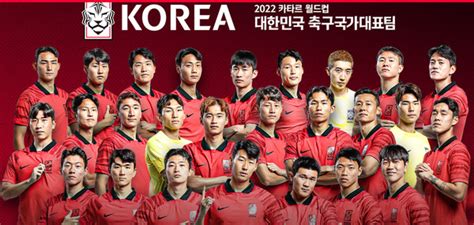 2022카타르월드컵 조편성 한국축구 국가대표 일정·명단