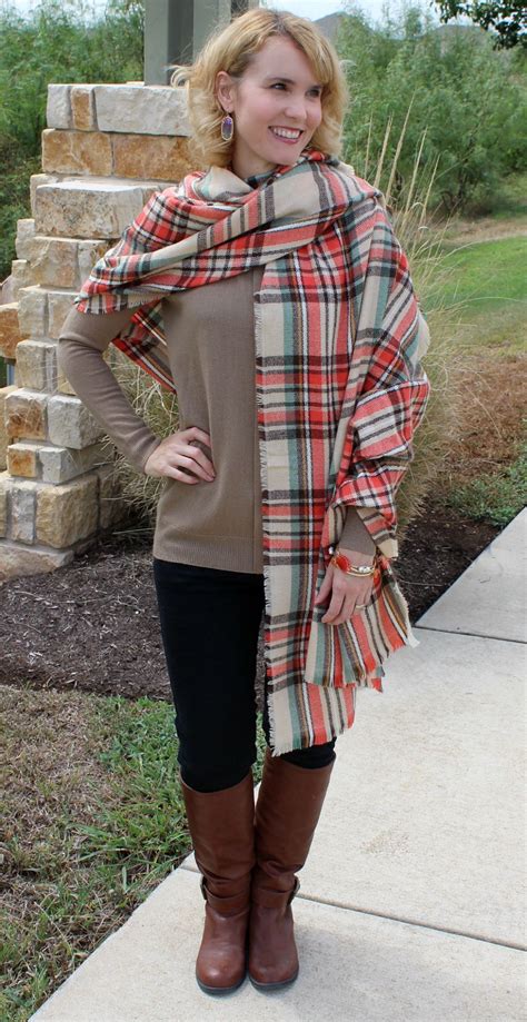 How to Wear a Blanket Scarf: 5+ Different Ways to Tie Them | Women Elite