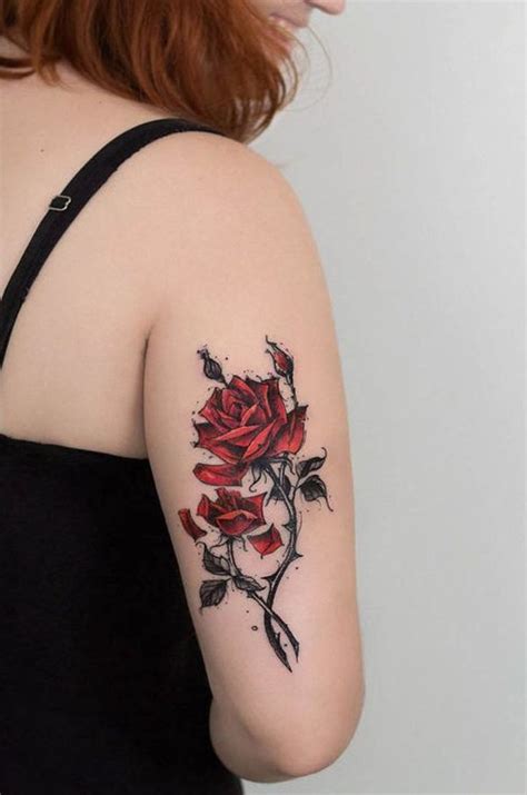 What does a tattoo of a rose mean because there s a lot 02 07 2020 what does a tattoo of a rose mean because there s a lot more meaning to the classic ink art than you know some say that red. Tattoo Trends - Feed Your Ink Addiction With 50 Of The ...