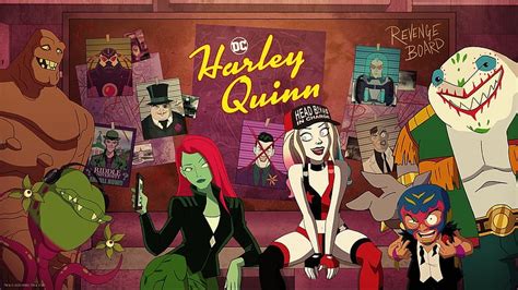 Tv Show Harley Quinn Poison Ivy Clayface Harley Quinn Tv Show