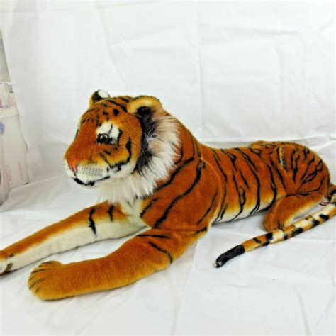 Melissa And Doug Large Bengal Tiger Plush Stuffed Animal Toy Giant 71