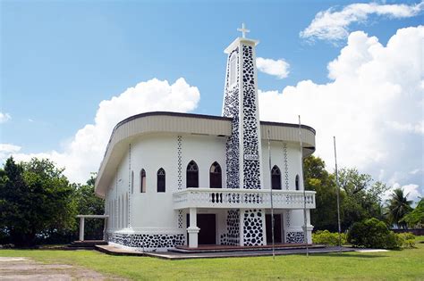 Temple Protestant De Tevaitoa Tumaraa Tahiti Heritage