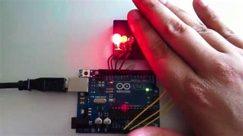 Arduino Projects No Ldr Controlled Blinking Leds Youtube