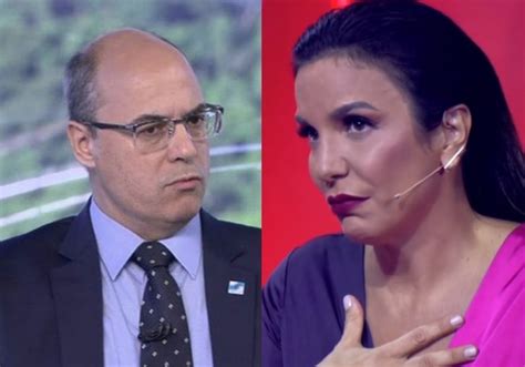 23 de dezembro de 2019. Ivete Sangalo impede entrada de Wilson Witzel em seu ...