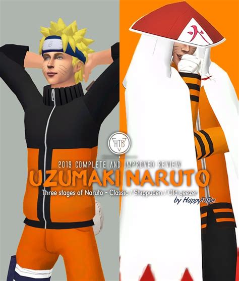 Uzumaki Naruto Happy To Be Sims 4 Characters Sims 4 Anime Sims 4
