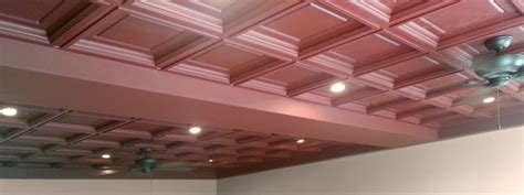 Rooms with lower ceilings may feel too claustrophobic or. Coffered Ceiling Tiles - Ceilume