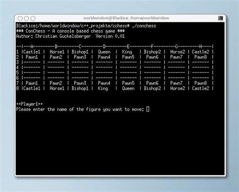 Might as well make a fair chess program if i gonna learn how to program one and allow myself or anyone to beat it. python - Pythonic way to print a chess board in console ...