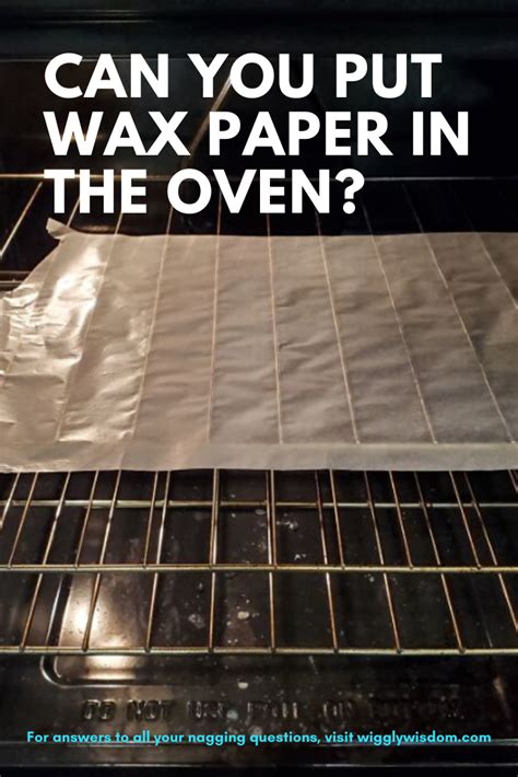 Is parchment paper really necessary? Can You Put Wax Paper in the Oven? (Plus 20 Unique Uses ...