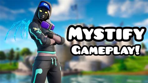 Mystify Skin Gameplay Fortnite Youtube