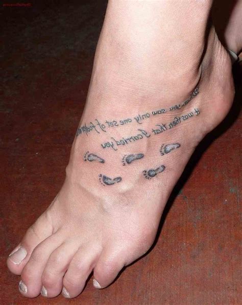 10 Fabulous Footprints In The Sand Tattoo Ideas 2024