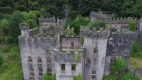 Hd Gwrych Castle Abergele North Wales Drone Footage Aug 2017 I M A