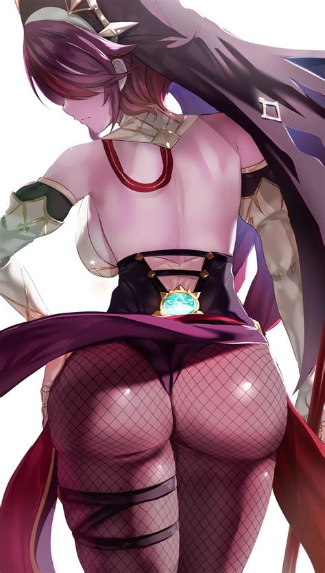 Among all stats, every character. Rosaria in fishnets Genshin Impact - Anime Booty Anecdotes