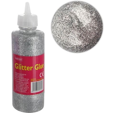 Hobbycraft Different Colours Glitter Glue 120 Ml Childrens Craft