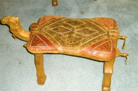 $100.0 camel saddle bench seat stool ottoman antique. Joe Rosson: Current market is bumpy for camel seat stools