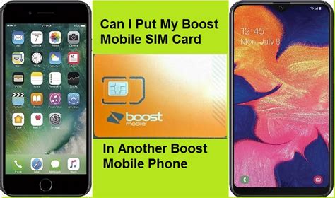 Can I Put My Boost Mobile Sim Card In Another Boost Mobile Phone