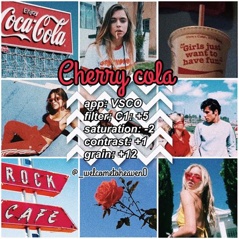 Vsco filters and themes on instagram: #aesthetic #retro #cola #coke #cherrycola #redaesthetic # ...