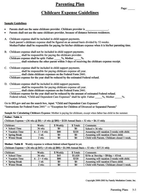 Co-Parenting.com - Child Custody Parenting Plans