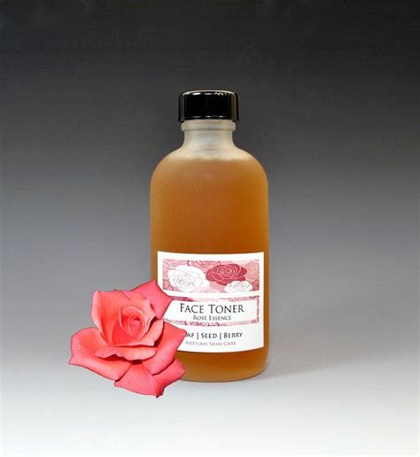 Exfoliating Rose Face Toner All Natural Facial Toner By Leafseedberry
