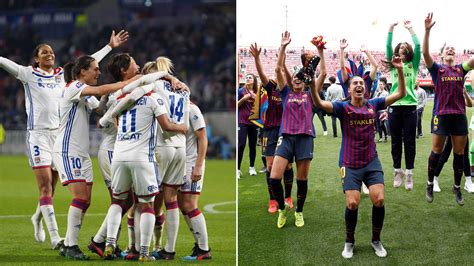 Eurocopa femenina de fútbol sala de la uefa. Olympique de Lyon y Barcelona se miden en la final de la ...