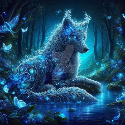 Enchanted Wolf4 By Alyarie On Deviantart