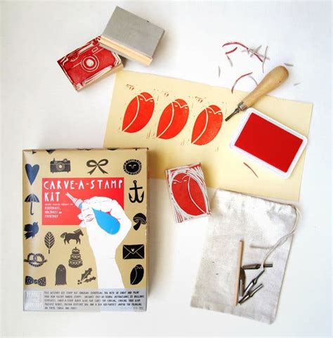 A Diy Kit For Carving Your Own Rubber Stamps The New York Times