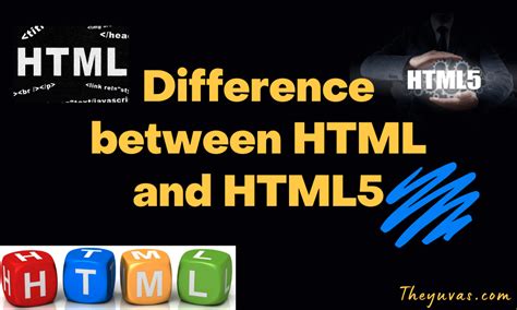 Html And Html5 Difference