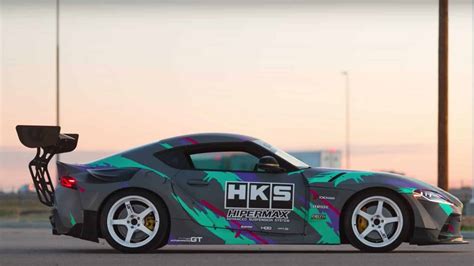 Hks Vuelve A Obrar Su Magia Sobre Un Toyota Supra De Drift Que Es Legal En Carretera