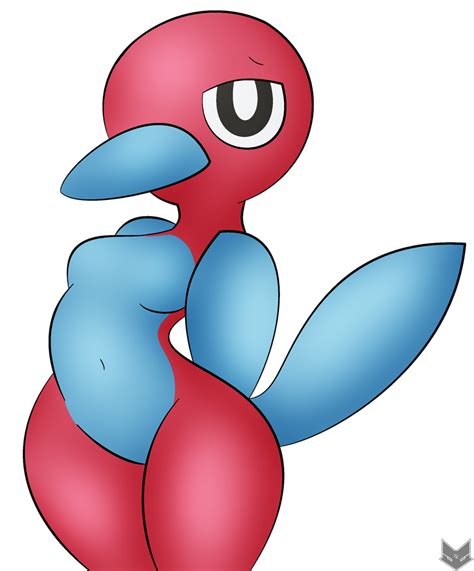 Rule 34 Anthro Anthrofied Arms Behind Back Black Eyes Blue Arms Blue Tail Featureless Breasts