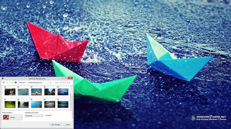 Download Rain Windows 7 Theme 1.00