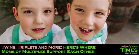 Twins Triplets And More Heres Where Moms Of Multiples Support Each