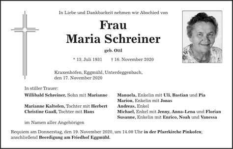 Ze heeft haar eigen bedrijf lotz interior projects & design en omschrijft haar stijl daarin als 'eigenzinnig, apart. Traueranzeige Familienanzeigen / Todesanzeigen - idowa Markt