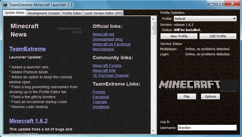 Teamextreme Cracked Minecraft Launcher Minecraft 16x Brandons Lair