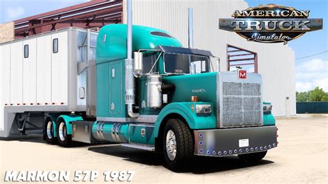 American Truck Simulator Marmon 57p V11 Ats Mods 140 Youtube