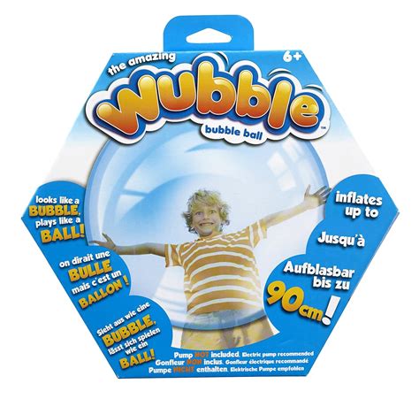 Wubble Bubble Ball Blue No Pump Sports Fitness And Outdoors